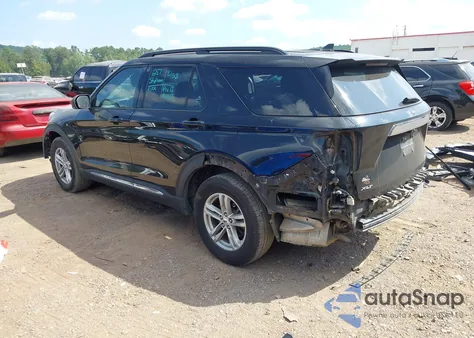 2022 Ford Explorer Xlt z USA, uszkodzony, nr VIN 1FMSK7DH6NGC10348